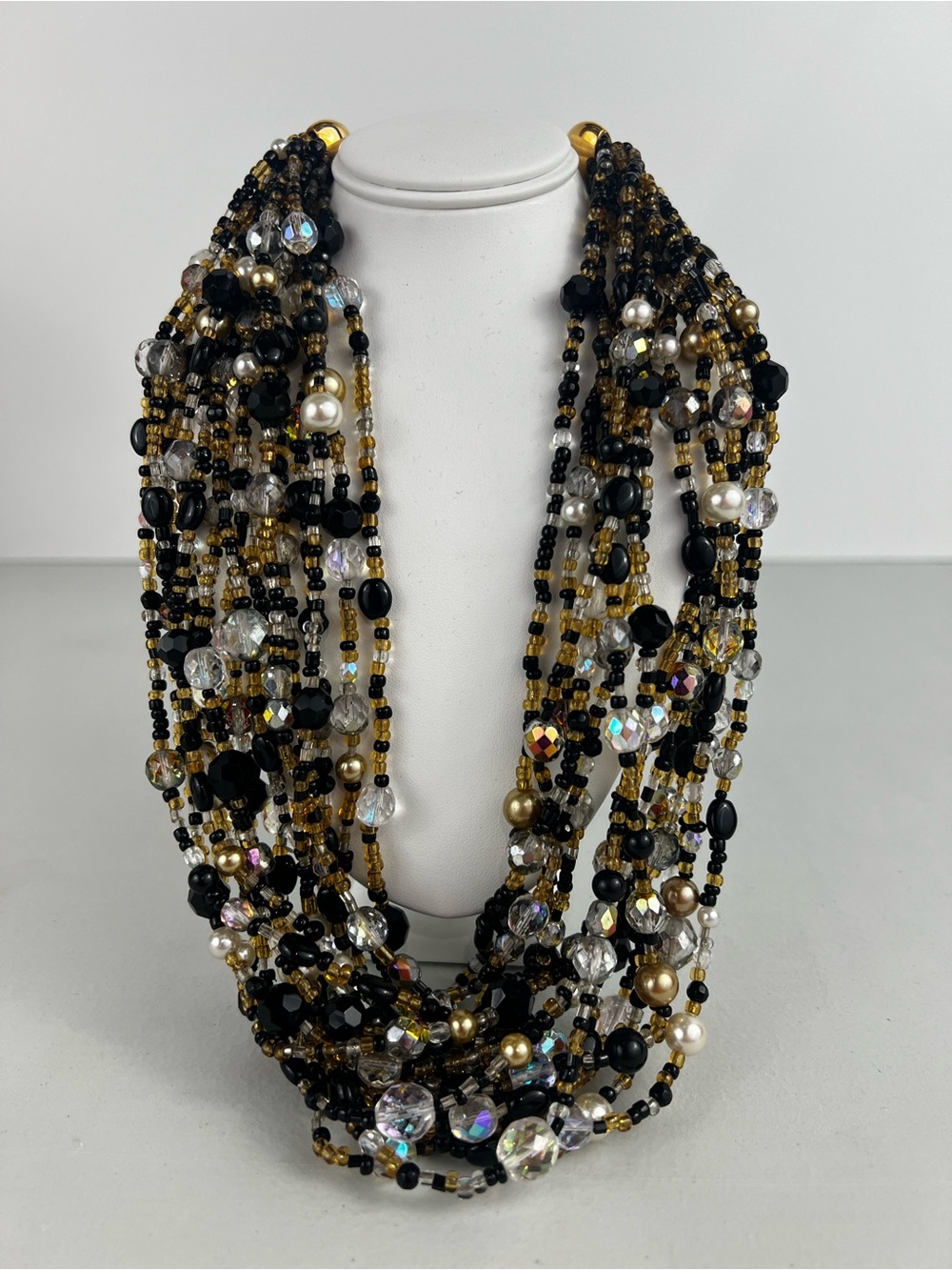 Joan Rivers Czech Republic 16 Strand Torsade Necklace